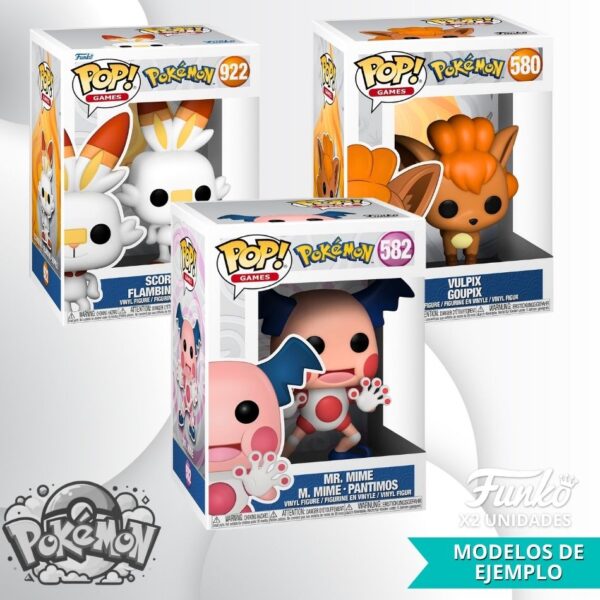 Loot Drop Box #001 POKEMON 3 pcs: Funko + Producto Top Pokemon - Imagen 2