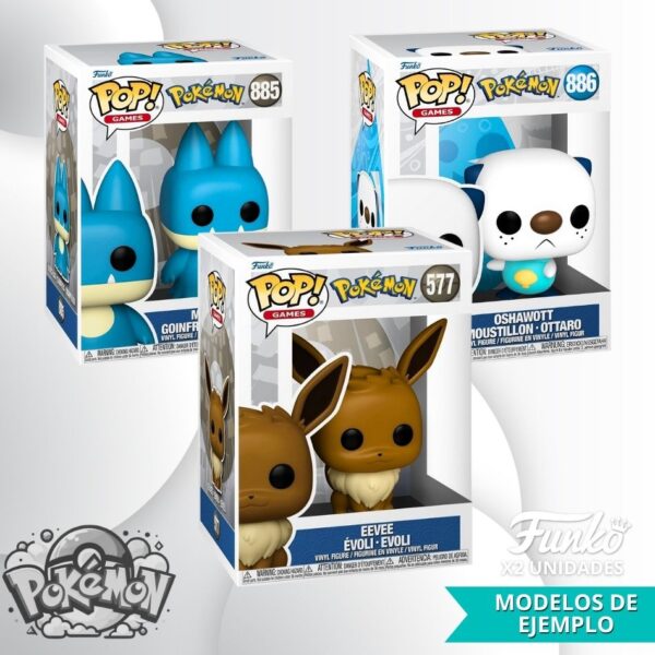 Loot Drop Box #001 POKEMON 3 pcs: Funko + Producto Top Pokemon - Imagen 5