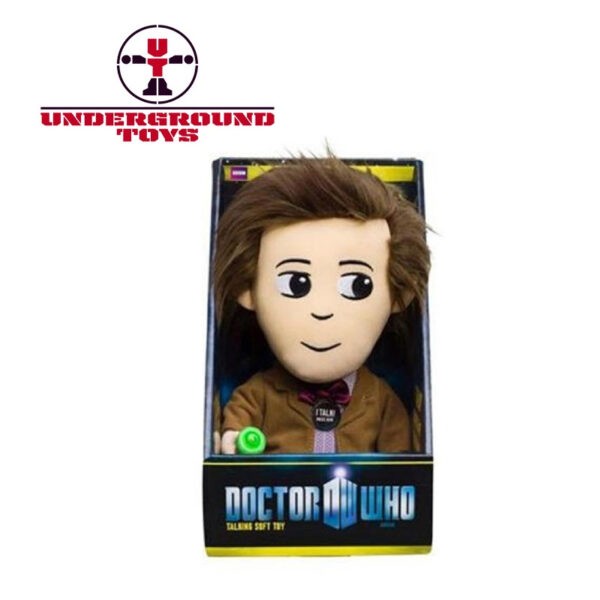Peluche Doctor Who BBC Talking Soft Matt Smith 11th Doctor Underground Toys 38cm