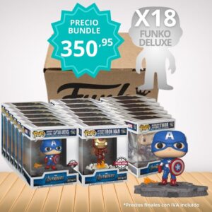 Kit 18 pcs Avengers Assemble Funko POP! Deluxe Exclusive Asst. Captain America, Iron Man, Thor