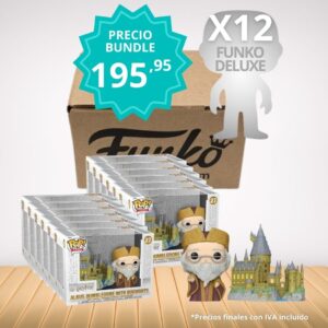 Kit 12 pcs Funko POP! Town Harry Potter Anniv. Dumbledore with Hogwarts