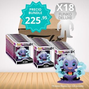 Kit 18 pcs. Ursula in Throne Funko POP! Deluxe Disney