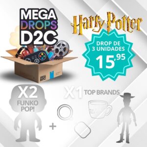 Loot Drop Box #003 HARRY POTTER 3 pcs: Funko + Producto Top Harry Potter Warner Bros